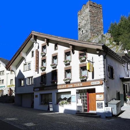 Gasthaus Pension Zum Turm Hospental Eksteriør billede